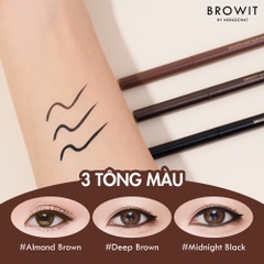 Chì Sáp Kẻ Mắt Không Lem, Không Trôi Nongchat Smooth And Slim Inner Eyeliner 0.1g