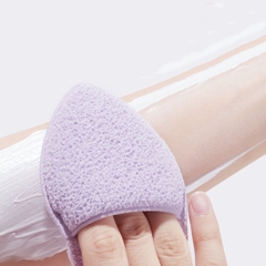 Bọt Biển Rửa Mặt Găng Tay Làm Sạch Puff Làm Sạch Sâu GECOMO Loại Size XL Cở Lớn Mềm Mại - G2098