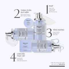 Dầu Hấp Tóc Phục Hồi Đa Tầng  Weilaiya Multi Effect Repair High Gloss Hair 450ml