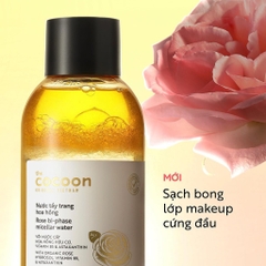 Nước Tẩy Trang Hoa Hồng Cocoon Tẩy Sạch Makeup Và Cấp Ẩm 310ml