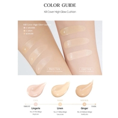 Cushion Che Phủ Toàn Bộ Lâu Trôi Cho Mọi Loại Da Cushion Clio Kill Cover High Glow 15g
