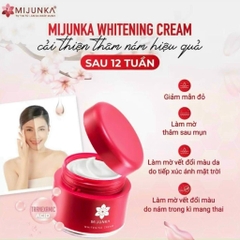 Kem Dưỡng Trắng Da Cao Cấp Mijunka Whitening Cream Nhật Bản 50g