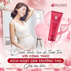Sữa Rửa Mặt Sạch Sâu Ẩm Mịn Mijunka Mochi Awa Cho Mọi Loại Da 200g
