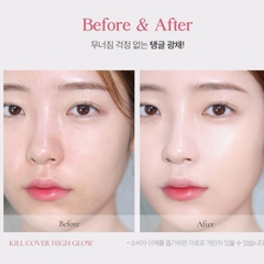 Cushion Che Phủ Toàn Bộ Lâu Trôi Cho Mọi Loại Da Cushion Clio Kill Cover High Glow 15g