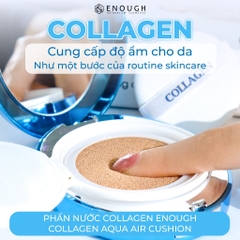 Phấn Nước Collagen Enough Collagen Aqua Air Cushion 15g