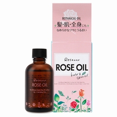 Tinh Dầu Dưỡng Hoa Hồng Cho Tóc, Body & Móng Rose Oil Botanical Nhật 60ml