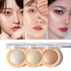 Phấn Bắt Sáng 3 Ô MSYAHO Power Highlight Pretty