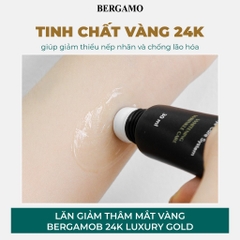 Lăn Giảm Thâm Mắt Vàng Bergamo 24k Luxury Gold Eye Serum 30ml