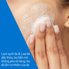 [Minisize] Sữa Rửa Mặt Cho Da Dầu CeraVe Foaming Facial Cleanser For Normal To Oily Skin 20ml 