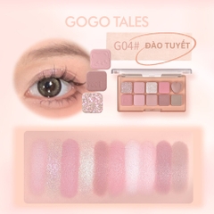 Bảng Phấn Mắt 10 Ô Gogo Tales Sweet Misty Eyeshadow Pallete 12g