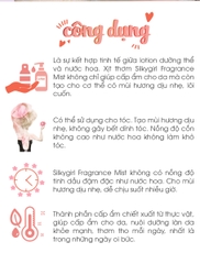 Xịt Thơm Toàn Thân Và Tóc Silkygirl Fragrance Mist Hair And Body 50ml