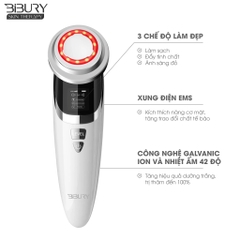 Máy Đẩy Tinh Chất, Làm Sạch, Nâng Cơ, Trẻ Hóa Làn Da Bibury Skin Therapy Facial Massage Device