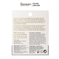 Tẩy Tế Bào Chết Môi Chiết Xuất Cà Phê Đắk Lắk The Cocoon Dak Lak Coffee Lip Scrub 5g