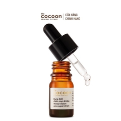 Dung Dịch Chấm Mụn, Trị Mụn Sưng Viêm Chiết Xuất Bí Đao The Cocoon Winter Melon Acne Super Drops 5ml