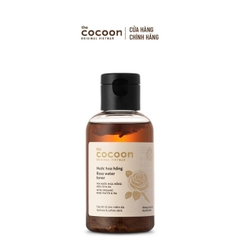 Nước Cân Bằng Da Cocoon Chiết Xuất Hoa Hồng Rose Water Toner with Organic Rose Water & HA 140ml