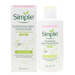 Kem Dưỡng Da Ẩm Mịn Simple Hydrating Light Moisturiser 125ml
