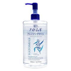 Dầu Tẩy Trang Hatomugi Ý Dĩ Dưỡng Ẩm, Làm Sáng Da The Cleansing Oil 500ml