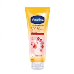 Serum Chống Nắng Cơ Thể Vaseline Dưỡng Sáng Da Healthy Bright Sun + Pollution Protection SPF 50+ PA++++  320ml