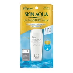 Sữa Chống Nắng Dưỡng Ẩm Sunplay Skin Aqua UV Moisture Milk SPF 50+/PA++++ 30g