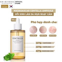 Tinh Chất Rau Má Giảm Mụn, Phục Hồi Cho Da Nhạy Cảm Skin1004 Madagascar Centella Asiatica 100 Ampoule 100ml