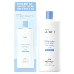 Kem Chống Nắng Toàn Thân Dịu Nhẹ Make P:rem UV Defense Me Daily Sun Fluid Sun SPF50+ PA++++ 150ml