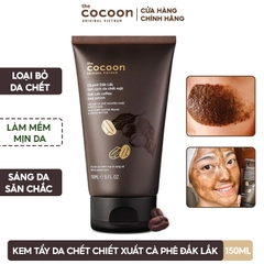 Kem Tẩy Da Chết Chiết Xuất Cà Phê Đắk Lắk The Cocoon Dak Lak Coffee Face Polish 150ml