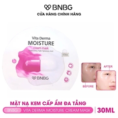Mặt Nạ Kem Cấp Ẩm Đa Tầng BNBG Vita Derma Moisture Cream Mask 30ml