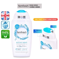 Dung Dịch Vệ Sinh Phù Hợp Với Người Thường Xuyên Vận Động Femfresh Ultimate Care 250ml