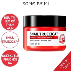 Kem Dưỡng Ẩm, Phục Hồi, Giúp Da Săn Chắc, Đàn Hồi Chiết Xuất Ốc Sên Some By Mi Snail Truecica Miracle Repair Cream 60g