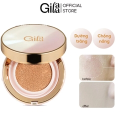 Phấn Nước Che Phủ Mỏng Mịn, Kiềm Dầu Hiệu Quả Gilaa Long Wear DD Cushion SPF50/PA+++ 13g