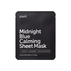 Mặt Nạ Làm Dịu Da Klairs Mignight Blue Calming Sheet Mask 25ml