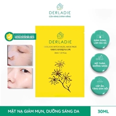 Mặt Nạ Derladie Cây Phỉ Giảm Mụn, Dưỡng Sáng Da Witch Hazel Mask Pack 30ml