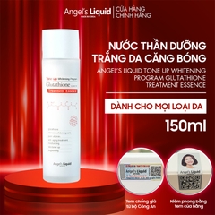 Nước Thần Làm Trắng Da, Dưỡng Da Toàn Diện Angel's Liquid Tone Up Whitening Program Treatment Essence 150ml