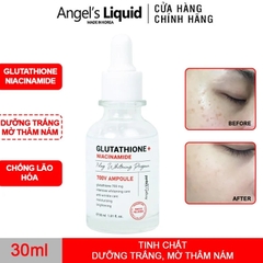 Tinh Chất Truyền Trắng Trị Nám Chuyên Sâu Angel's Liquid Glutathione + Niacinamide 700 V-Ampoule 30ml
