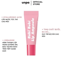 Son Dưỡng Dưỡng Ẩm Cho Môi Căng Mọng Unpa Bubi Bubi Lip Ampule 10ml