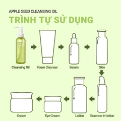 Dầu Tẩy Trang Chiết Xuất Tinh Chất Hạt Táo Xanh Innisfree Apple Seed Cleansing Oil 150ml