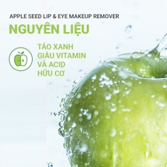 Tẩy Trang Mắt Môi Innisfree Apple Juicy Lip & Eye Remover 100ml