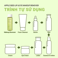 Tẩy Trang Mắt Môi Innisfree Apple Juicy Lip & Eye Remover 100ml