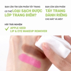 Tẩy Trang Mắt Môi Innisfree Apple Juicy Lip & Eye Remover 100ml