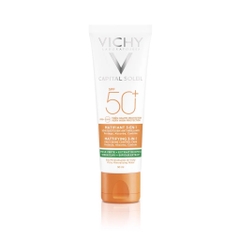 Kem Chống Nắng Kiềm Dầu Chống Ô Nhiễm Và Bụi Mịn Vichy Capital Soleil Mattifying 3-In-1 SPF50+ 50ml