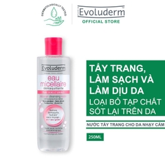 Nước Tẩy Trang 3In1 Evoluderm Micellar Cleansing Water 250ml