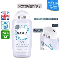 Dung Dịch Vệ Sinh Phụ Nữ Dành Cho Da Nhạy Cảm Femfresh Sensitive Intimate Wash 250ml