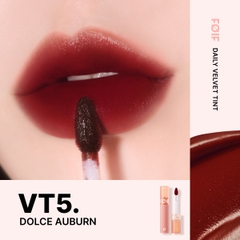 Son Kem Lì Hàn Quốc Thuần Chay, Mịn Mượt Lâu Trôi Foif Daily Velvet Tint 3g