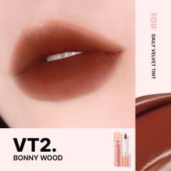 Son Kem Lì Hàn Quốc Thuần Chay, Mịn Mượt Lâu Trôi Foif Daily Velvet Tint 3g