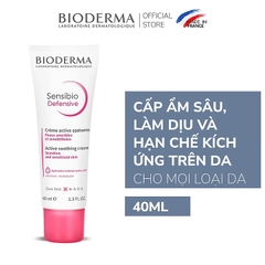 Kem Dưỡng Ẩm Làm Dịu Da, Phục Hồi Da Cho Da Nhạy Cảm Bioderma Sensibio Defensive Cream 40ml