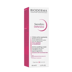 Kem Dưỡng Ẩm Làm Dịu Da, Phục Hồi Da Cho Da Nhạy Cảm Bioderma Sensibio Defensive Cream 40ml
