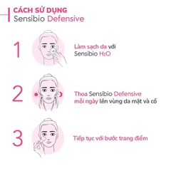 Kem Dưỡng Ẩm Làm Dịu Da, Phục Hồi Da Cho Da Nhạy Cảm Bioderma Sensibio Defensive Cream 40ml