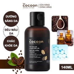 Gel Rửa Mặt Làm Sạch Dịu Nhẹ Giúp Da Tươi Sáng, Đều Màu Cocoon Dak Lak Coffee Cleanser 140ml
