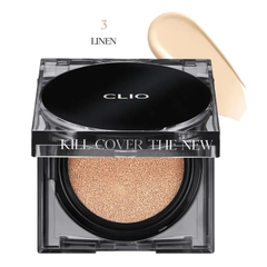 Phấn Nước Che Khuyết Điểm Hoàn Hảo Clio Kill Cover The New Founwear Cushion SPF50+ PA+++ (15gx2) (Tặng 1 lõi refill)