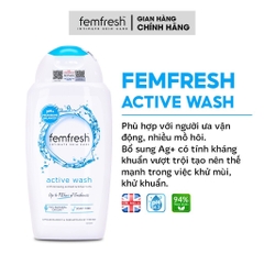 Dung Dịch Vệ Sinh Phù Hợp Với Người Thường Xuyên Vận Động Femfresh Ultimate Care 250ml